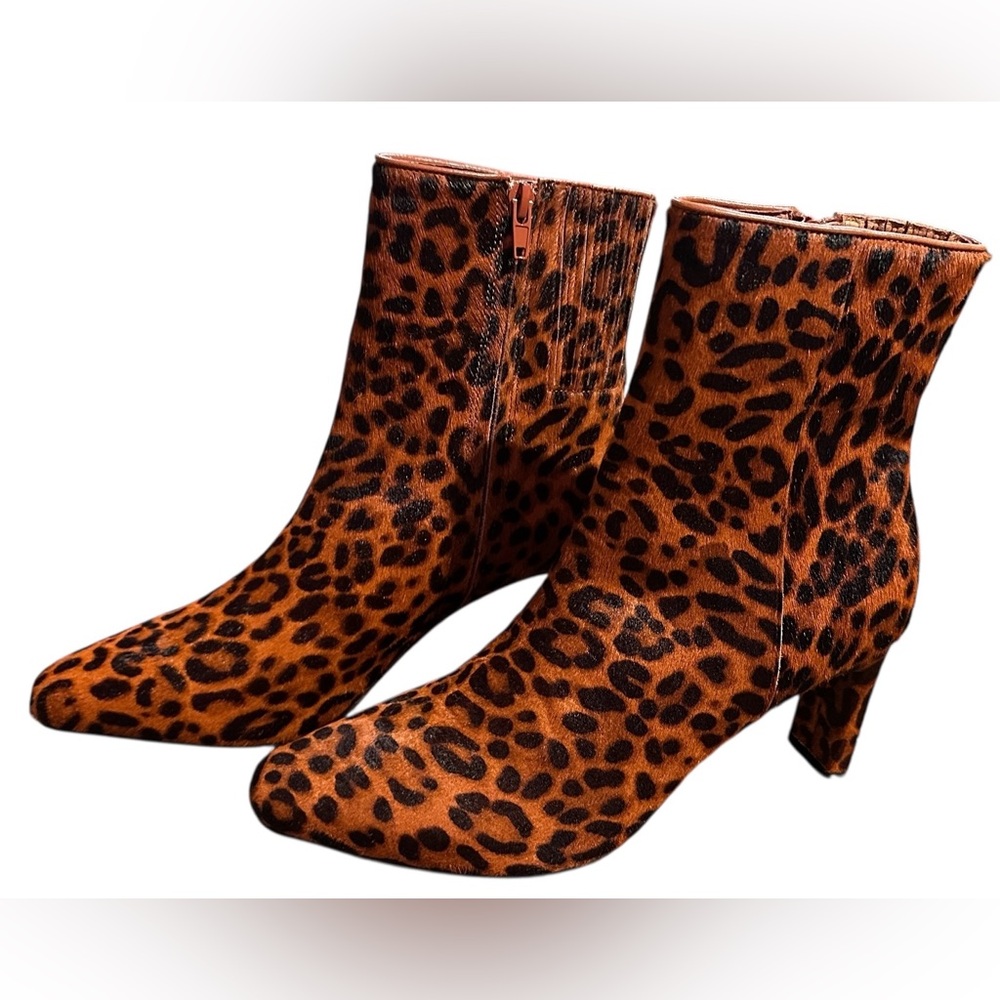 Charlotte Stone Livia Boots in Sienna Leopard size 8